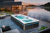 BG-6659 Luxury Large Swimming Spa Pool with Counter Currents Acrylic Whirlpool Swim Spa