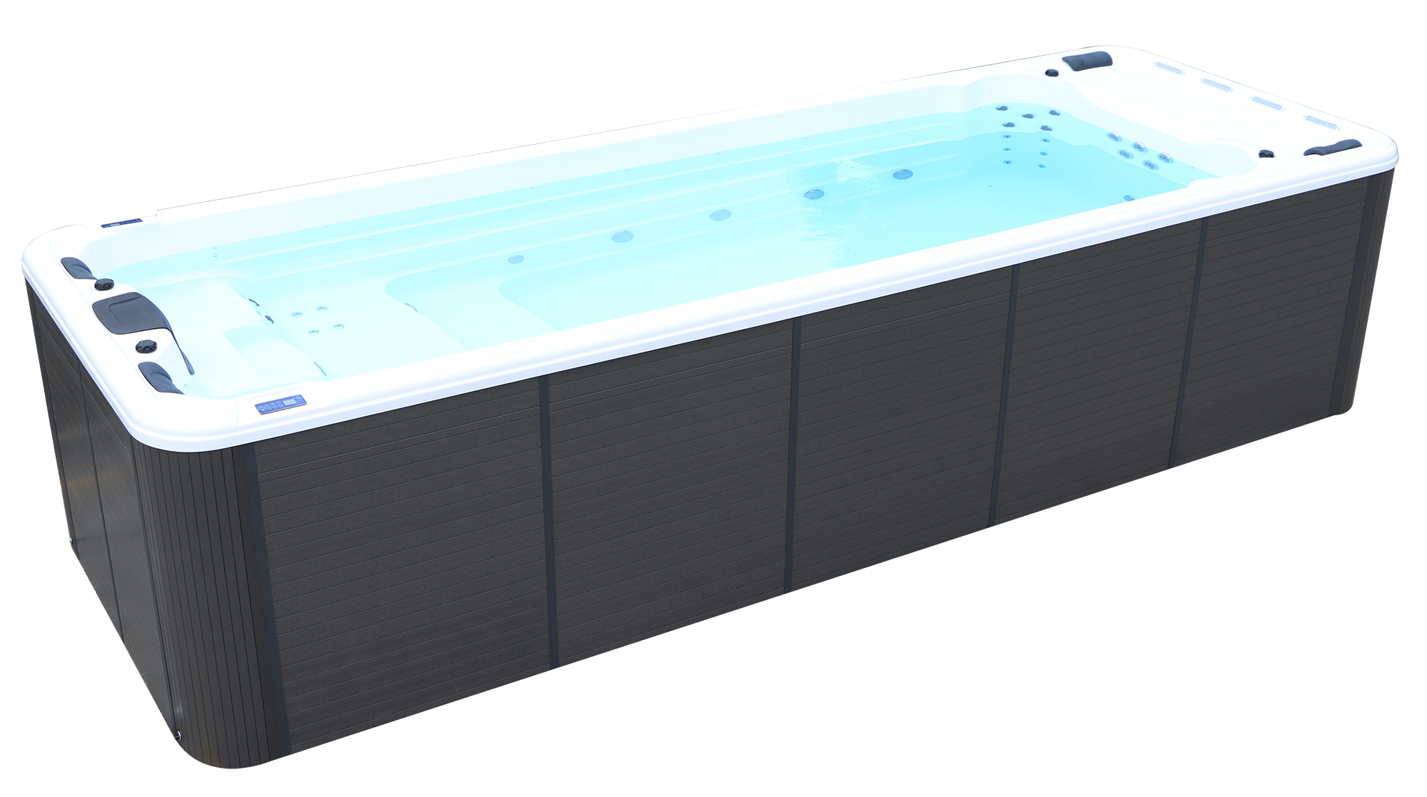 BG-6623 New style acrylic swimming massage spa pool with waterfall