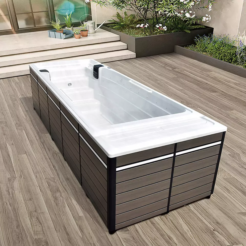 BG-6658A Chinese Cheap Whirlpool Massage Endless Swimming Pool with Training Machine