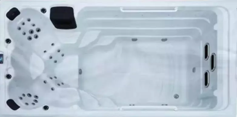 BG-6652 Acrylic Jacuzzi Outdoor Spa Swim Spa Pool Whirlpool Endless Swimming Pool