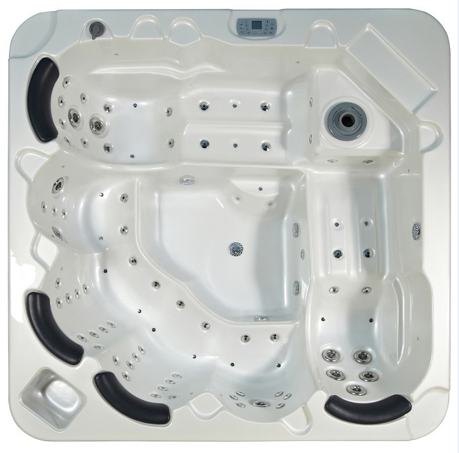 BG-8520 Freestanding 6 adult person hydrotherapy bath hot tub spa pool outdoor with massage jets 
