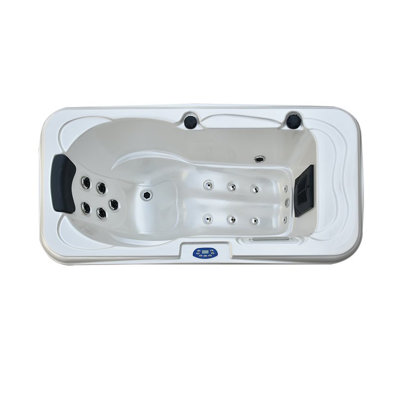 BG-8800 Bigeer new design fiberglass freestanding whirlpool bath tub hot spa tub 