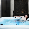 BG-8891B CE Approved 3 People Balboa System Acrylic Spa Whirlpool Garden Outdoor Spa Bath