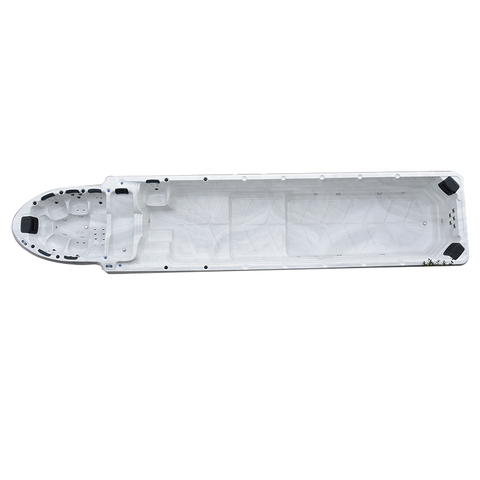 BG-6617 New Design 12 Meters Acrylic Swimming Pool Outdoor Swim Spa with Cover
