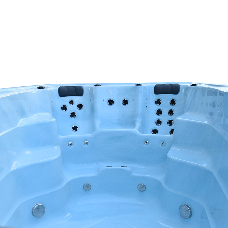 BG-6602 Best price 6m endless swimming pool outdoor swimspa 
