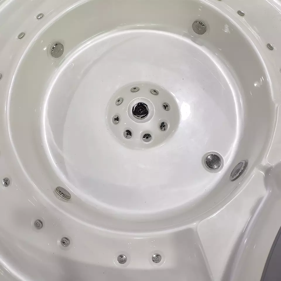 BG-6619 Bigeer bionic freestanding spa bathtub for 1 person hot bath tub 