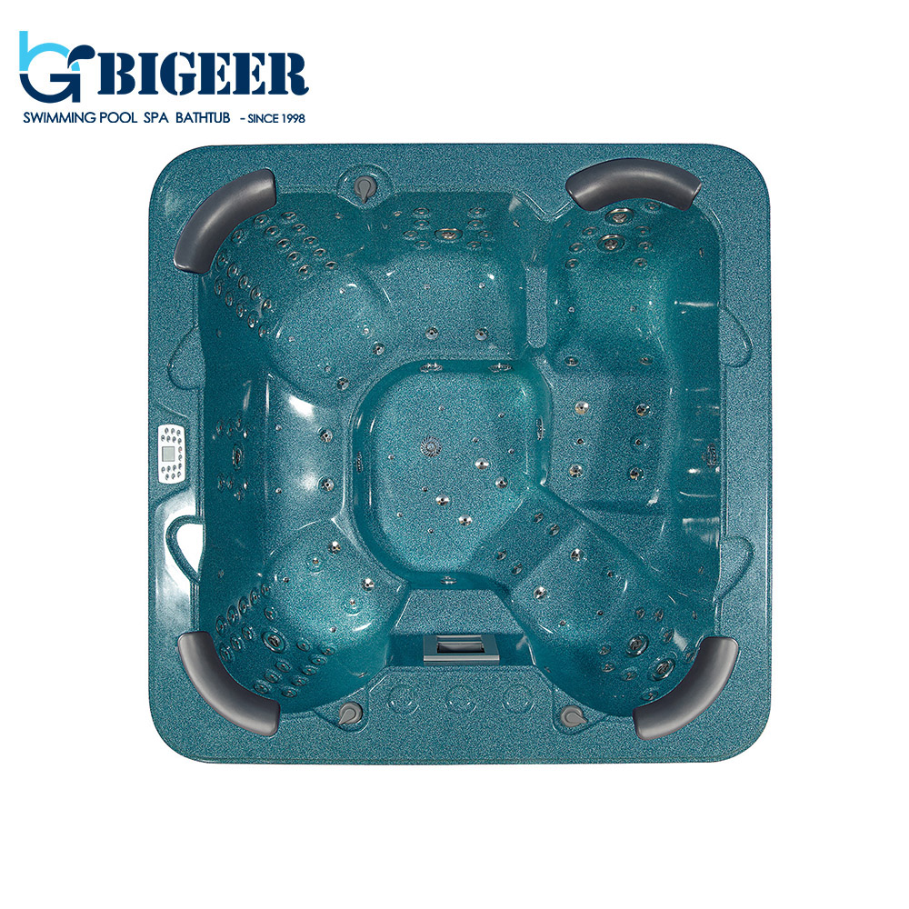 BG-8812 Hot Sale BIGEER Outdoor Hot Tub Spa with Sexy Massage Bathtub 